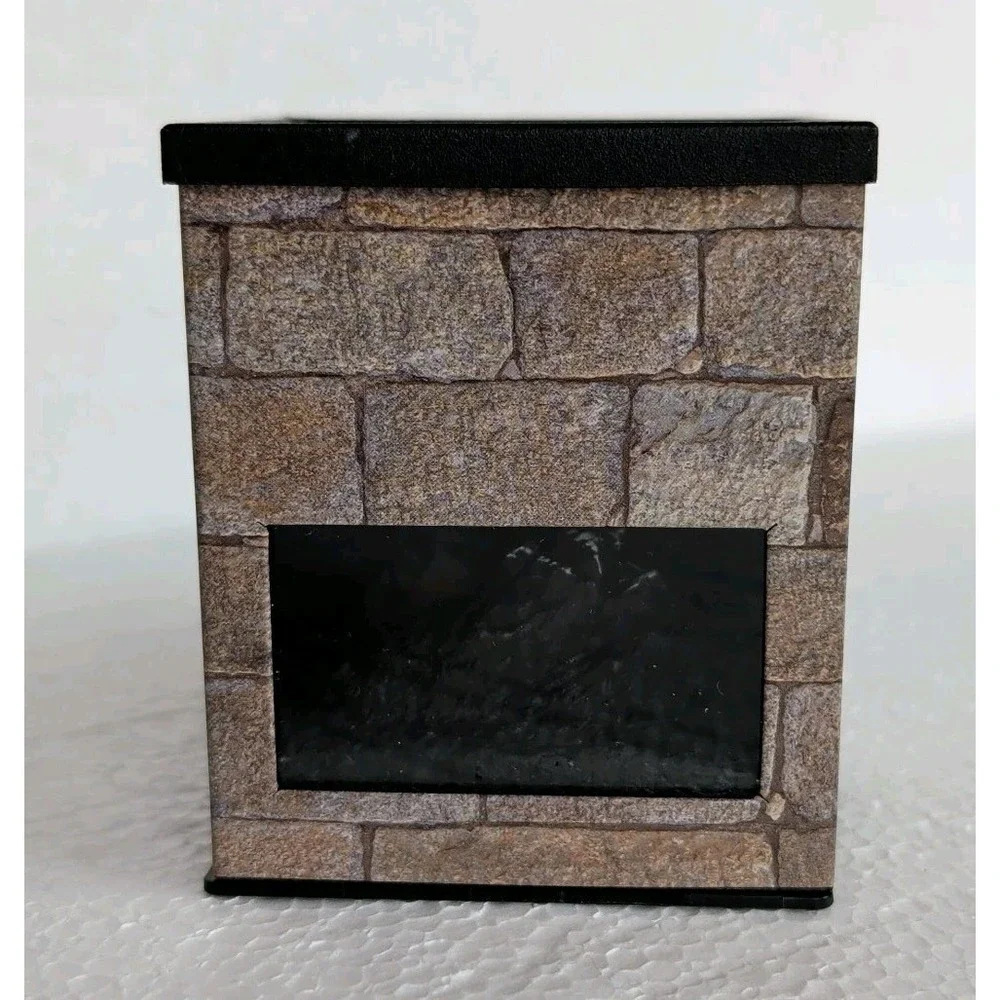 Candle Warmer Etc. Mini Wax Melter Fireplace Model # P2HST CUTE 4 1/4 x 6 TESTED